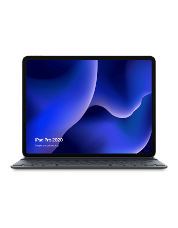 Premium Tablet Pro with Keyboard Demo Mock-up