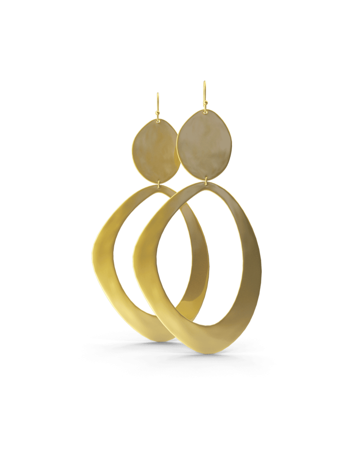 Crinkle Earrings