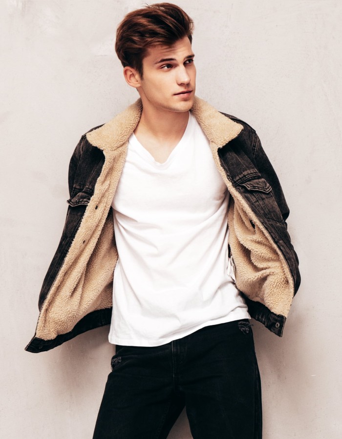 Fur Denim Jacket