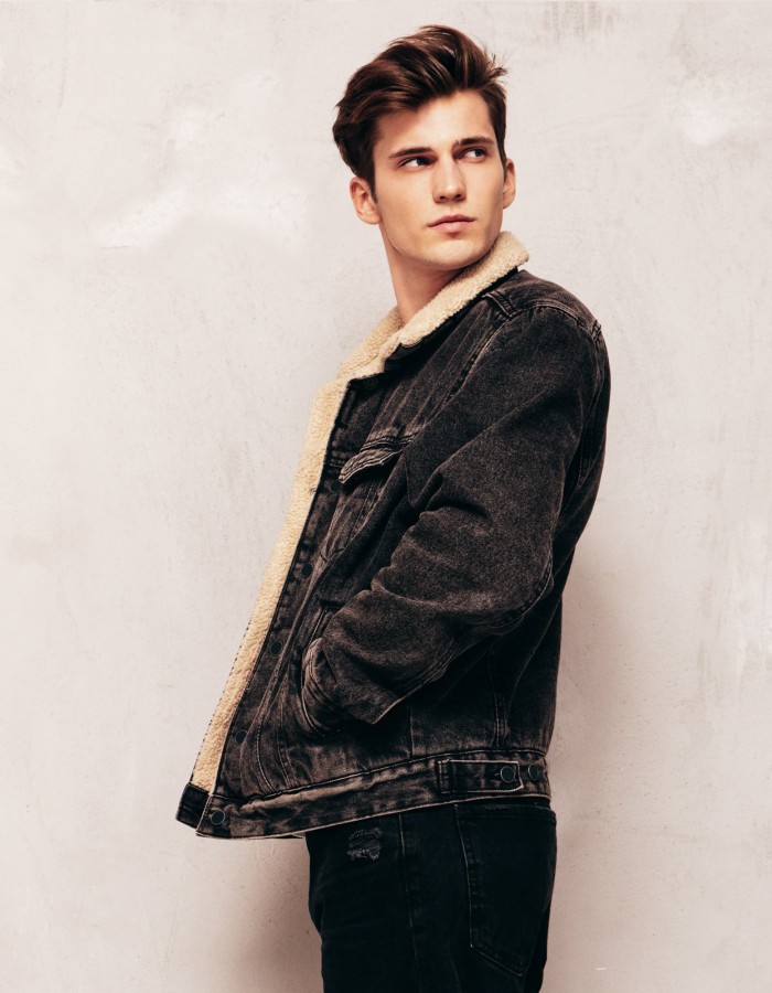 Fur Denim Jacket