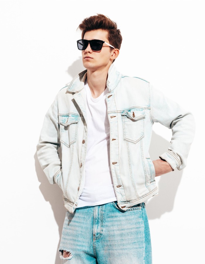 White Demin Jacket