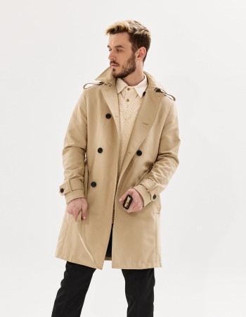 Tan Trench Coat