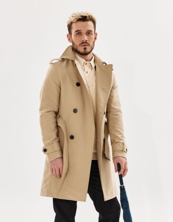 Tan Trench Coat