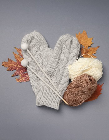 Knit Mittens 01