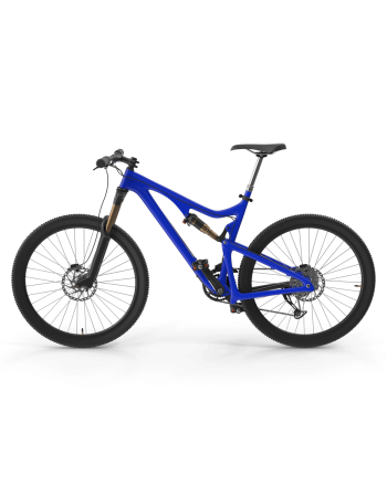Cobalt Blue Mountain Bike